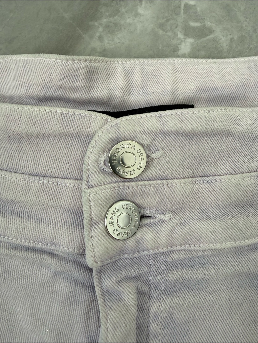 Women’s Veronica Beard Jaylen High Rise Notch Pleated Denim Shorts Size 31 / 12 - Picture 5 of 16